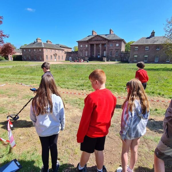 Metal detecting at Paxton
